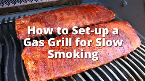 how to slow cook on a gas bbq